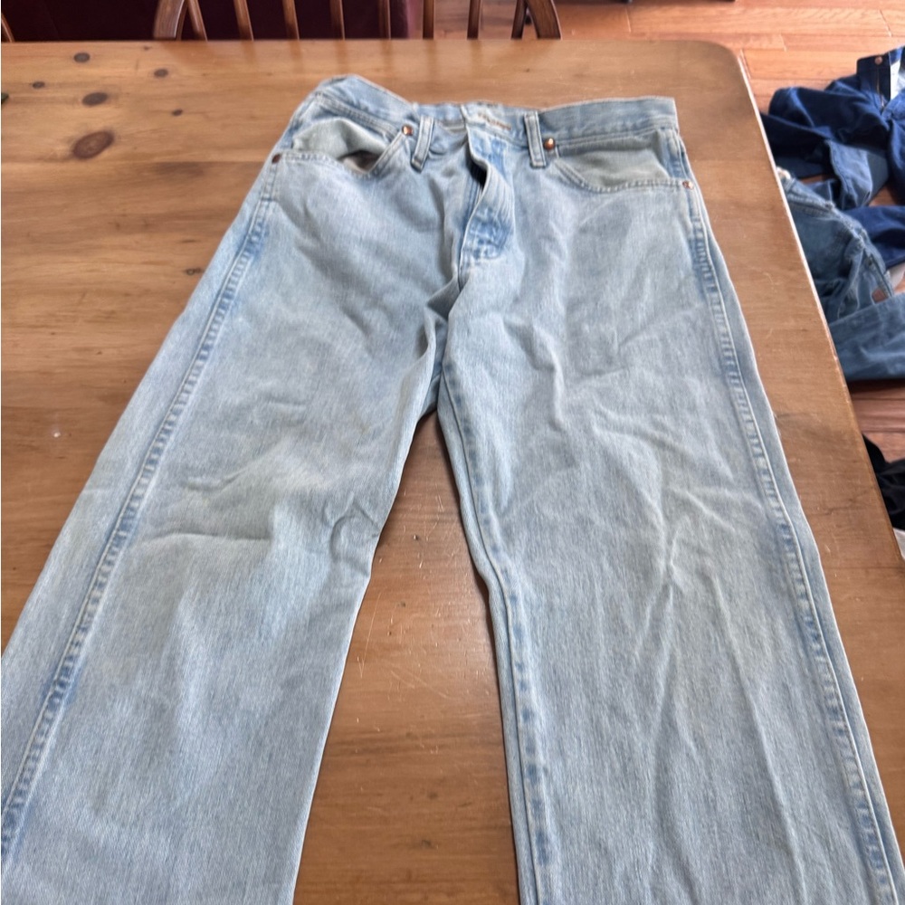Wrangler cowboy cut rodeo pro light wash